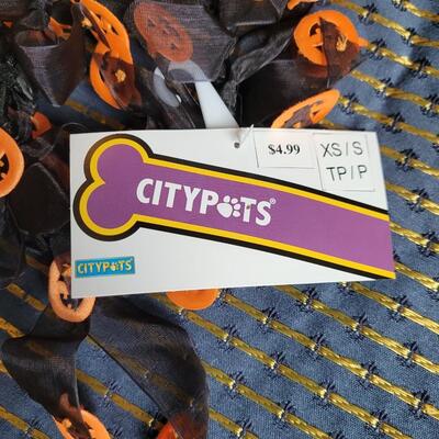Lot 257: Halloween Pen, Cat Halloween Collar and Bubble Container Necklace 