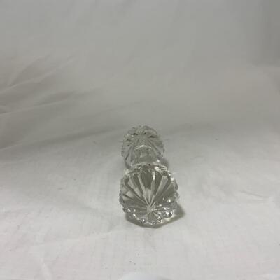 [197] Single Faceted Crystal Knife Rest