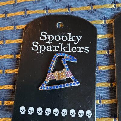 Lot 271: Halloween Earrings and Brooches