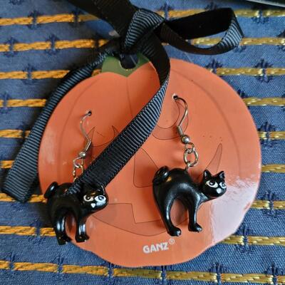 Lot 271: Halloween Earrings and Brooches