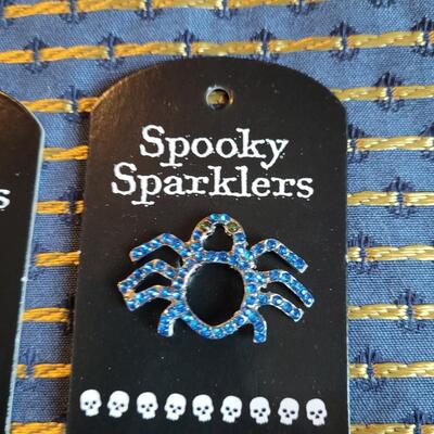 Lot 271: Halloween Earrings and Brooches