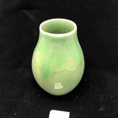 Green Ware 5â€ Vase unmarked