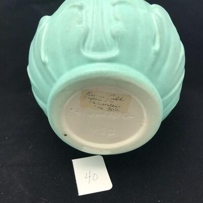 Rum roll Shawnee Bulbous Vase