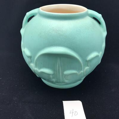 Rum roll Shawnee Bulbous Vase