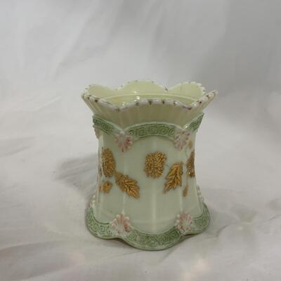 [204] ANTIQUE | 1900s | Northwood | Chrysanthemum Sprig Custard | Spooner 
