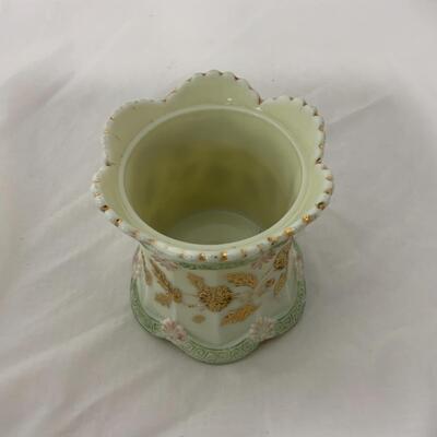 [204] ANTIQUE | 1900s | Northwood | Chrysanthemum Sprig Custard | Spooner 