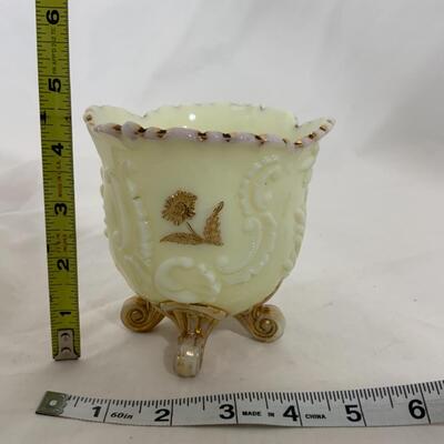 [206] ANTIQUE | 1898 | Northwood | Louis XV | Footed Open Sugar