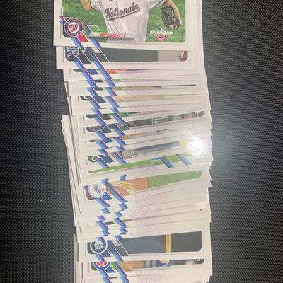 50 MLB card lot