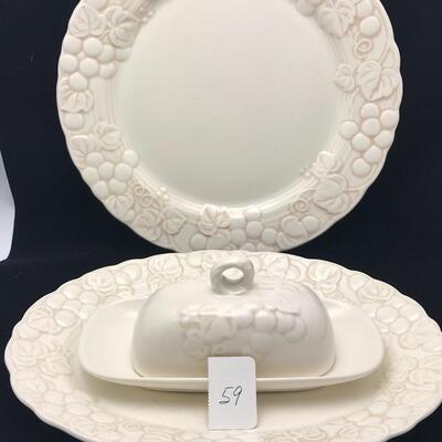 Poppy trail by Metlox Vintage Grape