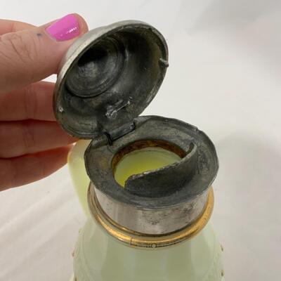[208] ANTIQUE | 1900s | HEISEY | Ring Band Syrup