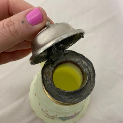 [208] ANTIQUE | 1900s | HEISEY | Ring Band Syrup