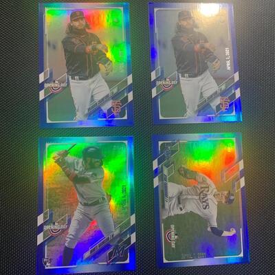 MLB shiny holo lot