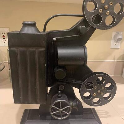 Carbon Loft Kellogg Metal Film Projector Table Decor