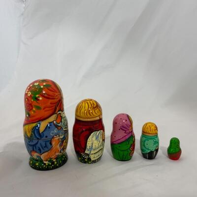 [210] Russian Nesting Dolls | 2 Sets | 2 Extras | Matryoshka
