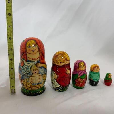 [210] Russian Nesting Dolls | 2 Sets | 2 Extras | Matryoshka