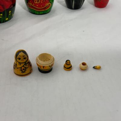 [210] Russian Nesting Dolls | 2 Sets | 2 Extras | Matryoshka