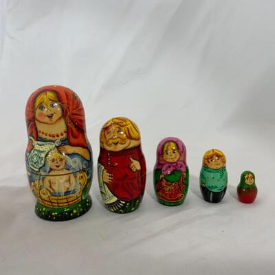 [210] Russian Nesting Dolls | 2 Sets | 2 Extras | Matryoshka