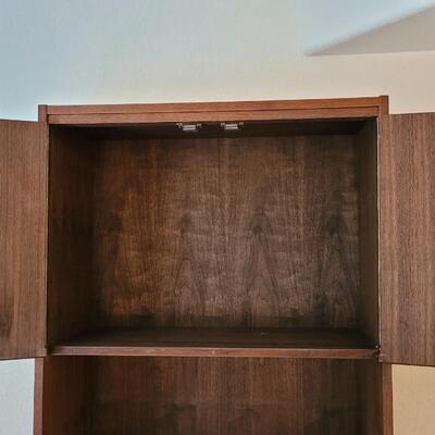 Lot 276: Vintage Storage Display Cabinet 