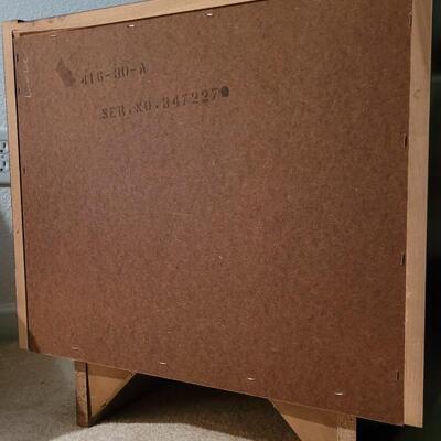 Lot 278: Vintage Mid Century Modern LANE Side Table #2 (Matches the dressers and bed)