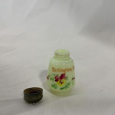 [212] ANTIQUE | Souvenir Custard Glass | Darlington, Wisconsin