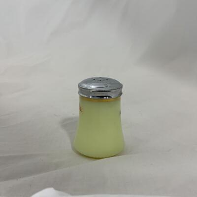 [213] ANTIQUE | Heisey Custard Souvenir Glass | Lancaster, Wisconsin