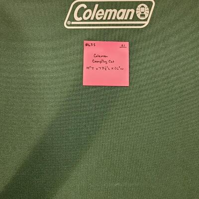 Coleman Camping Cot -Item# 635