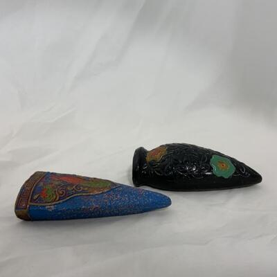 [223] VINTAGE | Two Wall Pockets | Made in Japan