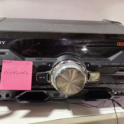 Sony Stereo -Item# 639