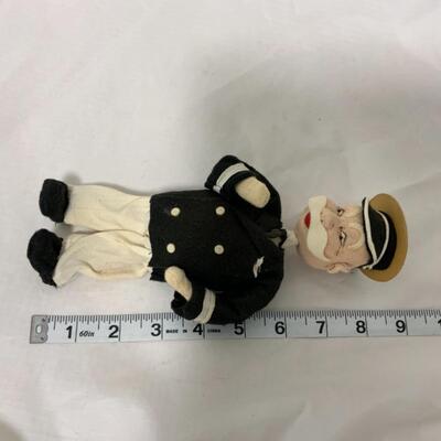 [228] VINTAGE | Captain Doll | Wire Fabric & Cardboard Construction