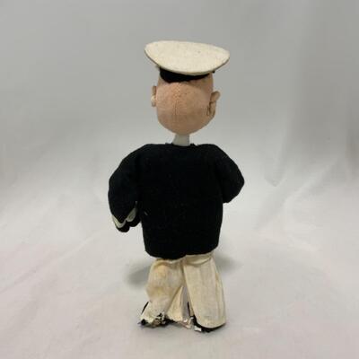 [228] VINTAGE | Captain Doll | Wire Fabric & Cardboard Construction