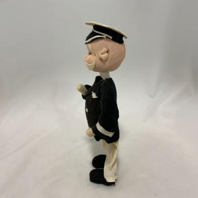 [228] VINTAGE | Captain Doll | Wire Fabric & Cardboard Construction