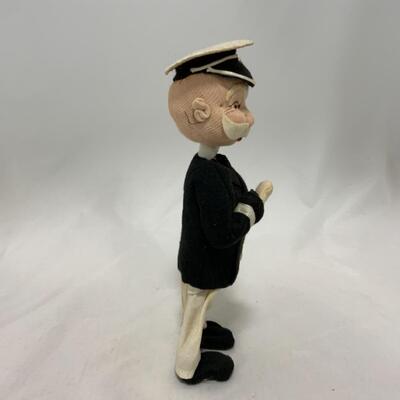 [228] VINTAGE | Captain Doll | Wire Fabric & Cardboard Construction