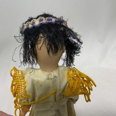 [229] VINTAGE | Native American Doll | Plastic Construction