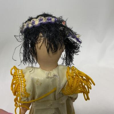 [229] VINTAGE | Native American Doll | Plastic Construction
