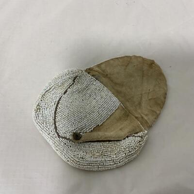 [235] VINTAGE | Beaded Belt Bag | Needs Repair