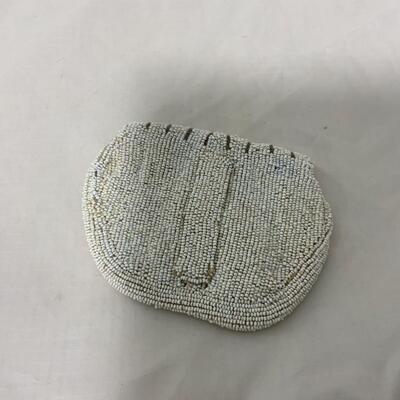 [235] VINTAGE | Beaded Belt Bag | Needs Repair