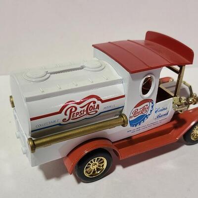 Die-cast Model Pepsi Coin Bank Truck -Item# 319