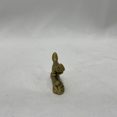 [239] VINTAGE | Brass Road Runner | Knife Rest