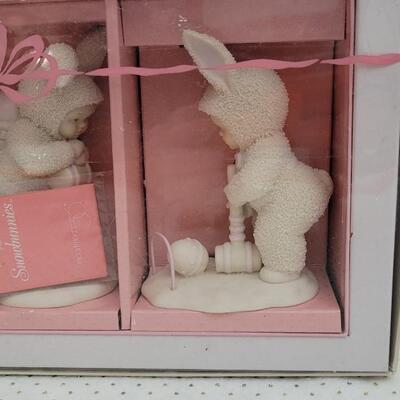 Lot 281: (2) Vintage Retired Dept. 56 SNOWBABIES Figures 