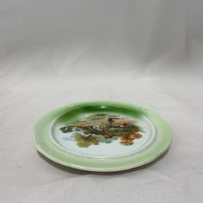 [243] ANTIQUE | German Made Tea Trivet | Homestead Lithograph