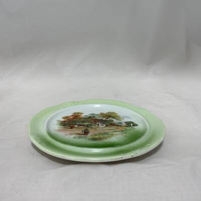 [243] ANTIQUE | German Made Tea Trivet | Homestead Lithograph