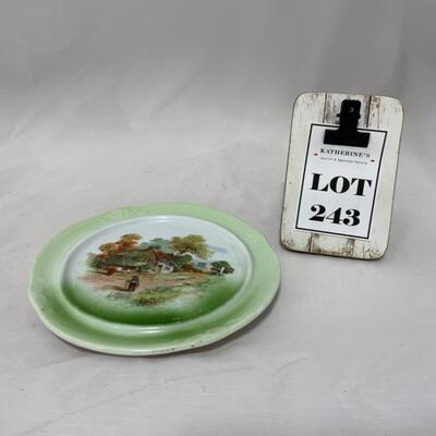 [243] ANTIQUE | German Made Tea Trivet | Homestead Lithograph