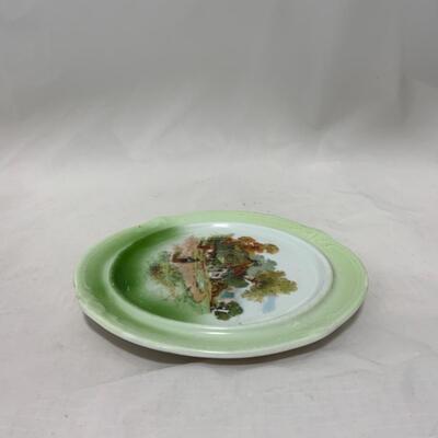 [243] ANTIQUE | German Made Tea Trivet | Homestead Lithograph