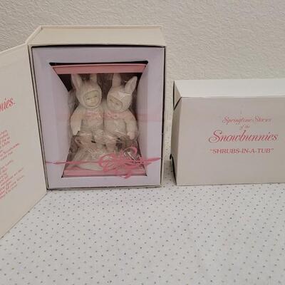 Lot 288: (2) Vintage Dept. 56 SNOWBABIES Figures 