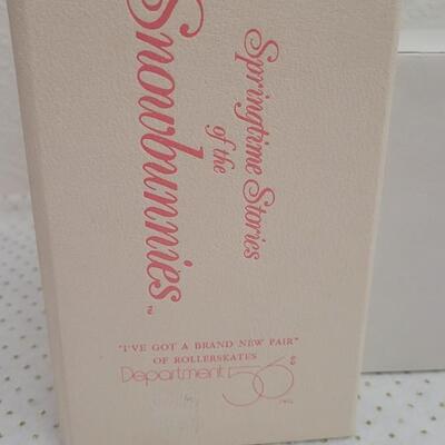Lot 288: (2) Vintage Dept. 56 SNOWBABIES Figures 