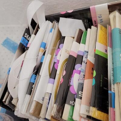 Lot 290: Assorted Craft/Sewing Supplies 