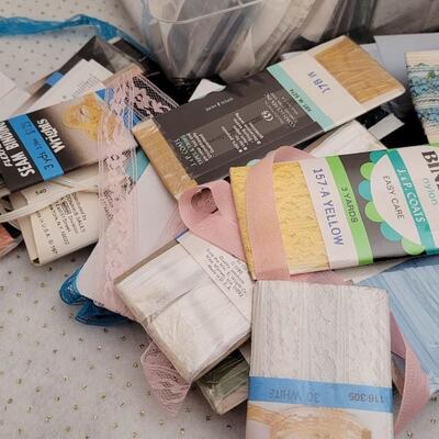 Lot 290: Assorted Craft/Sewing Supplies 