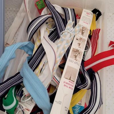 Lot 291: Assorted Craft/Sewing Supplies 