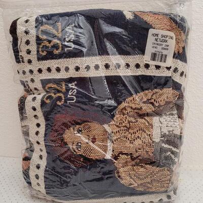 Lot 292: New Royal Tapestry Stamp Theme Blanket 