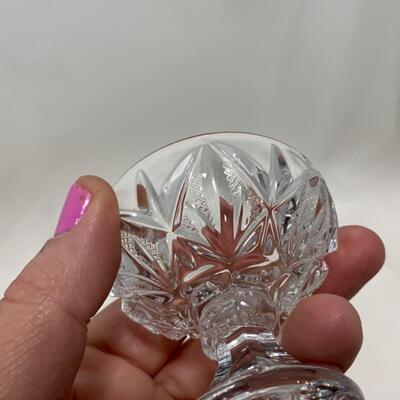 [248] VINTAGE | Elegant Cut Crystal | Footed Salt Dip | Cellar